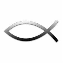 Ichthys Jesus Fische Ausschnitte