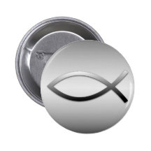 Ichthys Jesus Fische Button