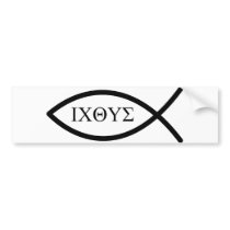 Ichthys (Symbol) Autosticker