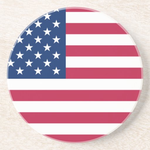 Iconic amerikanische Flaggen-Untersetzer