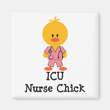 ICU Krankenschwester-Küken-Magnet Magnets