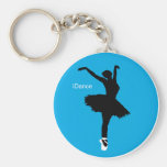 iDance (blau) Schlüsselanhänger