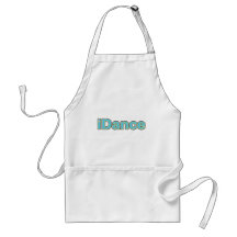 iDance Blau Schürze