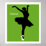 iDance (Grün) Plakatdrucke