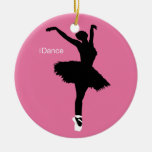 iDance Rosa Weinachtsornamente