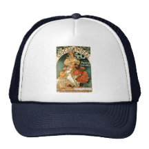 Ideal Alphonse (Alfons) Mucha Chocolat Baseballmütze