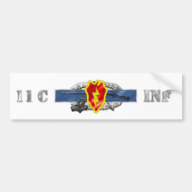 Identifikation DER INFANTERIE-11C 25. Autoaufkleber