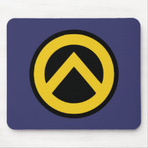 Identitäre Bewegung (Lambda-Logo) Mauspad