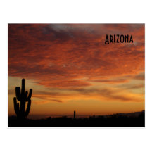 IDKP Arizona Sonnenuntergangpostkarte