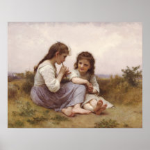 Idylle Enfantine (ein KindheitIdyll) Posterdrucke