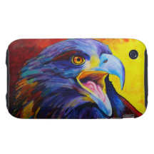 iEagle - Weißkopfseeadler iPhone Abdeckung Tough iPhone 3 Hülle