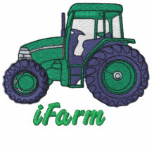 iFarm Traktor gesticktes Hemd