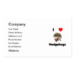 Igel der Liebe I Visitenkarte