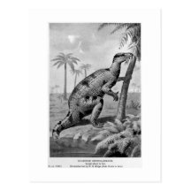 Iguanodon bernissartensis Kunstpostkarte