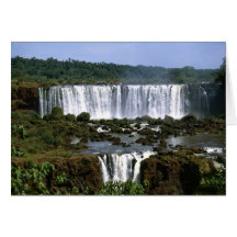 Iguassu Fälle Grußkarte