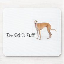 Ihm Kampfläufer-Windhund erhalten Mousepads