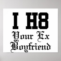 Ihr ex Freund Poster