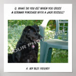 Ihr Foto hier! Bester Freunddeutsche Pinscher-Misc Poster
