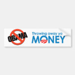 Ihr Geld wegwerfen Auto Sticker