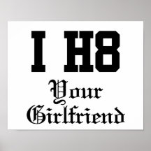 Ihre Freundin Plakatdruck