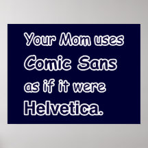 Ihre Mamma verwendet Comic ohne Plakat