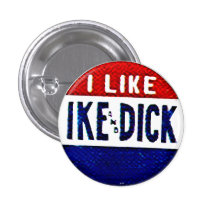 Ike und Dick - Knopf Anstecknadelbutton