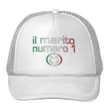 IL Marito Numero 1 - Ehemann der Nr.-1 auf italien Baseballmütze
