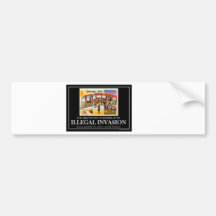 ILLEGALE INVASION AUTO STICKER