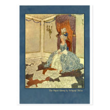 Illustration Edmund Dulac von der Schnee-Königin Postkarten