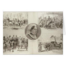 Illustrationen von Angriffen auf Königin Victoria Karten