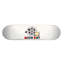 I'm A Movie Buff Skate Board Deck