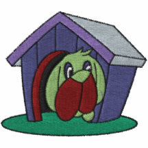 Im Doghouse gesticktes Hemd Polo