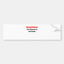 I'm Fluent In Sarcasm Bumper Stickers
