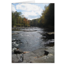 Im Fluss Grußkarten