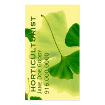 Im Garten arbeitenHerbalist Visitenkarten