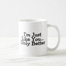 Im gerade wie Sie verbessern Sie nur Teetasse