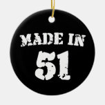 Im Jahre 1951 gemacht Weihnachtsbaum Ornamente