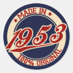 Im Jahre 1953 gemacht Sticker