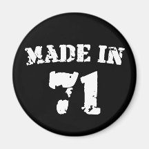 Im Jahre 1971 gemacht Magnets
