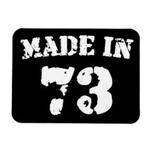 Im Jahre 1973 gemacht Eckige Magnete
