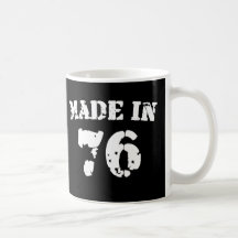 Im Jahre 1976 gemacht Kaffeetassen