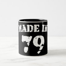 Im Jahre 1979 gemacht Kaffeehaferl
