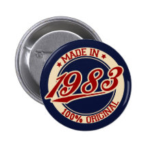 Im Jahre 1983 gemacht Anstecknadel