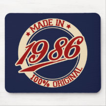 Im Jahre 1986 gemacht Mousepads