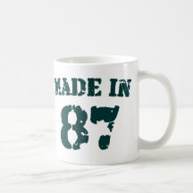 Im Jahre 1987 gemacht Kaffee Haferl
