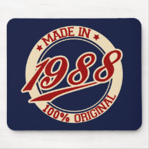 Im Jahre 1988 gemacht Mauspads