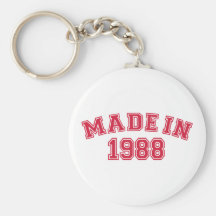 Im Jahre 1988 gemacht Schlüsselband