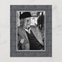 Im Memoriam Erinnerungs-Todesmitteilungs-Foto Flyerdruck