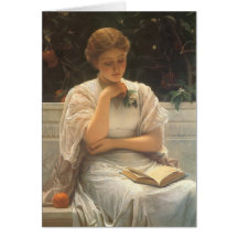 Im Orangery durch Charles Edward Perugini Karten