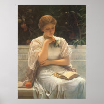 Im Orangery durch Charles Edward Perugini Plakat